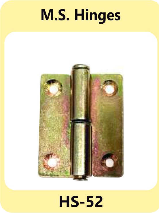  M.S. Hinges HS-52 manufacturers in Keyi panyor 