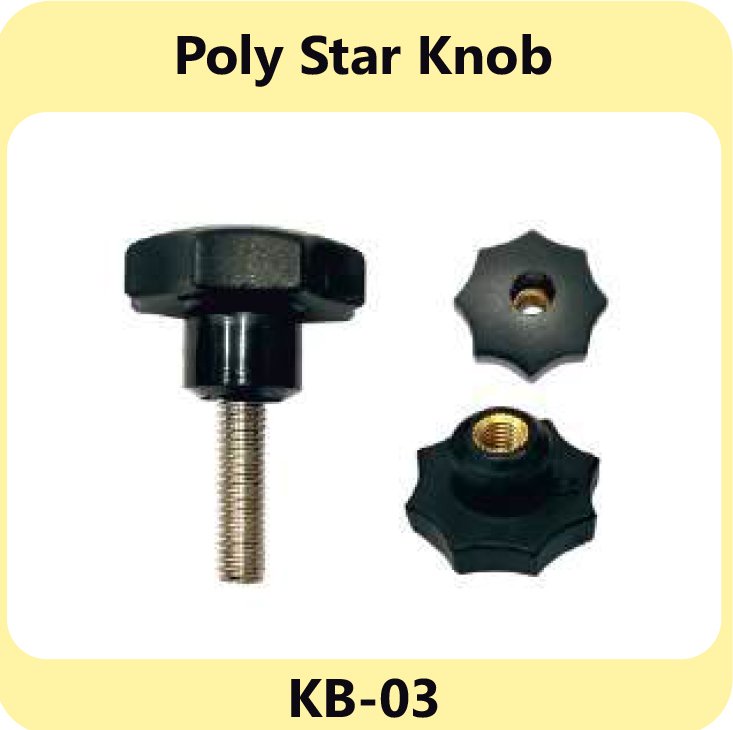  Poly Star Knob manufacturers in Sri city 