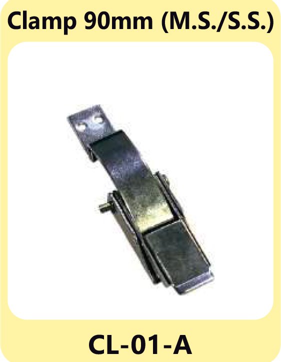  Clamp 90mm M S S S CL-01-A manufacturers in Sri city 