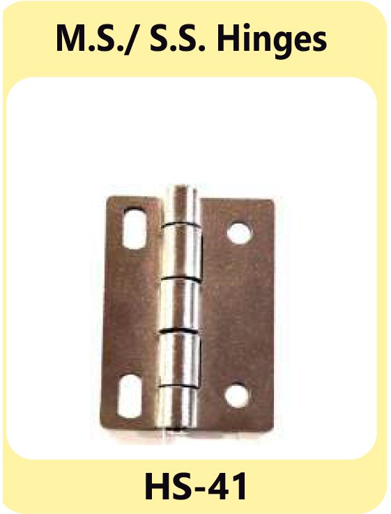  M.S.& S.S. Hinges HS-41 manufacturers in Sri city 