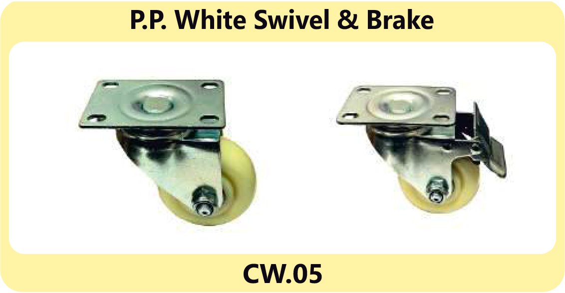  P P White Swivel Brake manufacturers in East champaran 