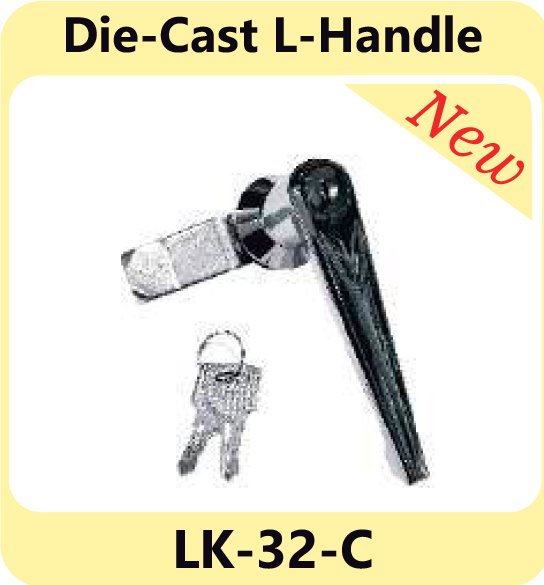 Die-Cast L-Handle LK-32-C