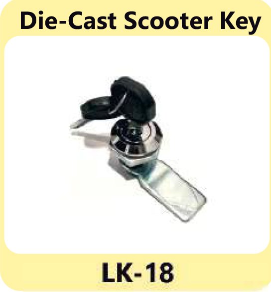Die-Cast Scooter Key LK-18