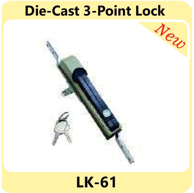 Die-Cast 3-Point Lock LK-61