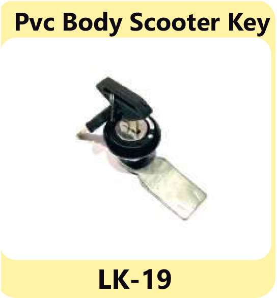 Pvc Body Scooter Key LK-19