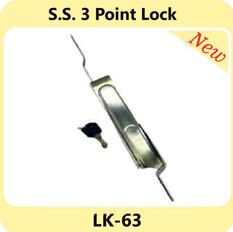 SS 3 Point Lock