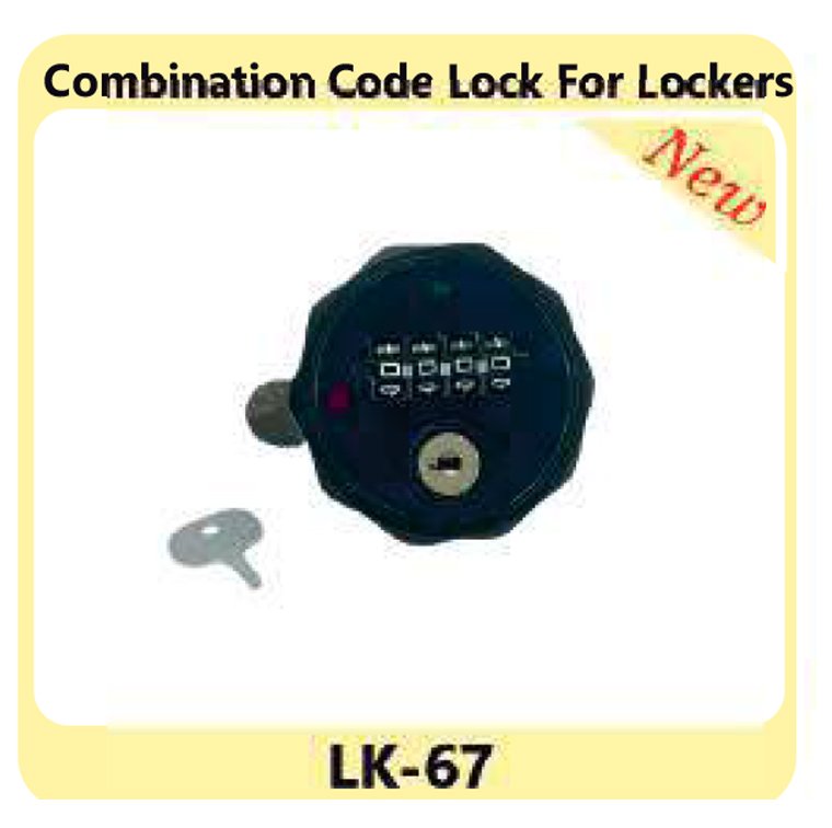 Combination Code Lock For Lockers LK-67