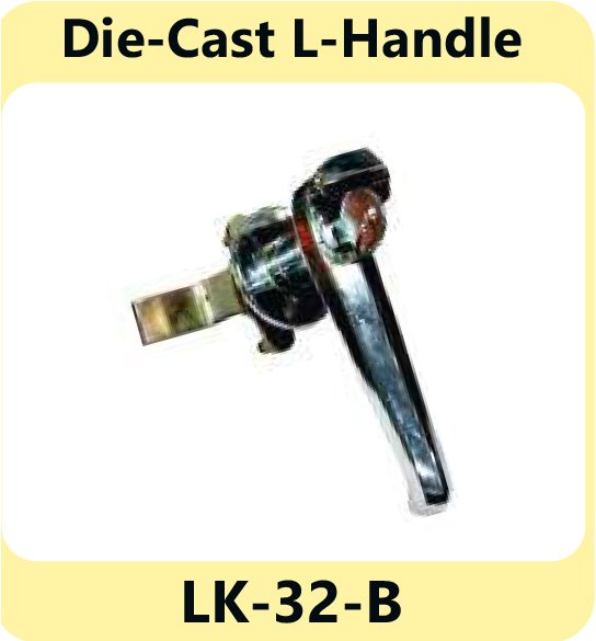 Die-Cast L-Handle LK-32-B